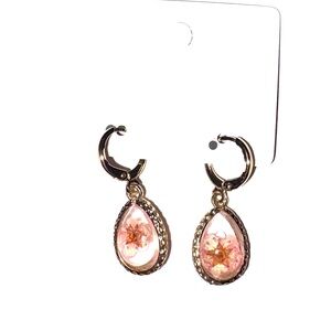 Floral Resin Earrings
